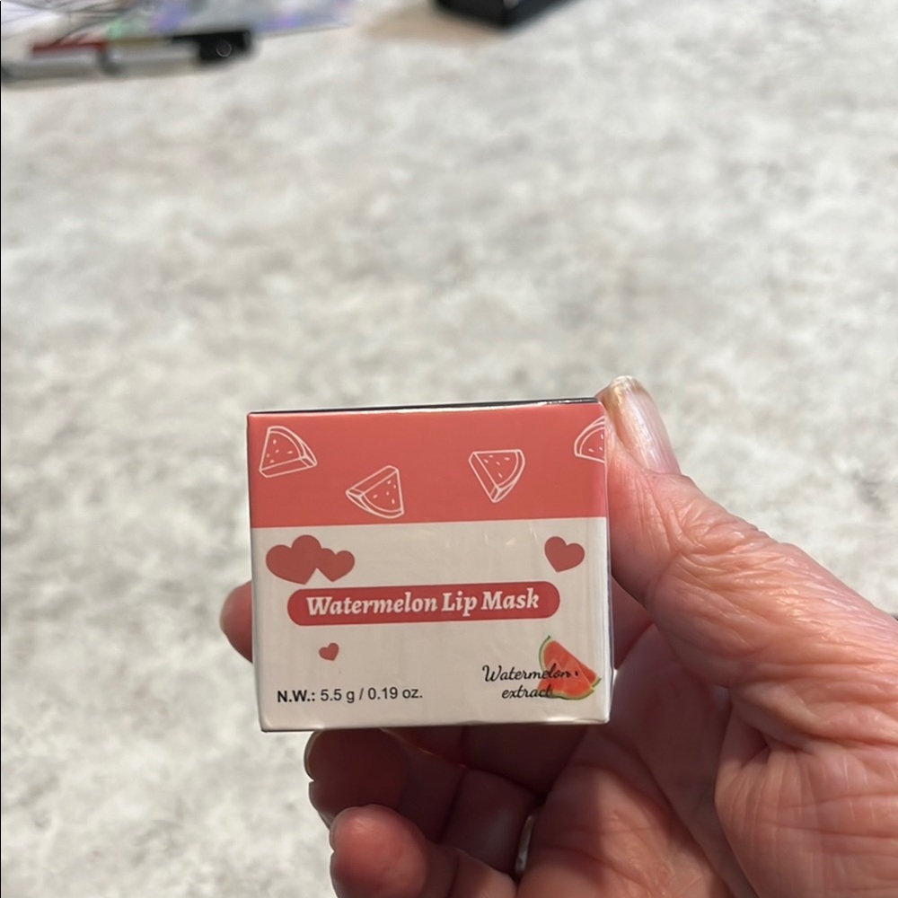Watermelon Extract Lip Mask - Pink